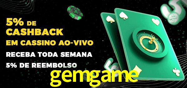 Promoções do cassino ao Vivo gemgame
